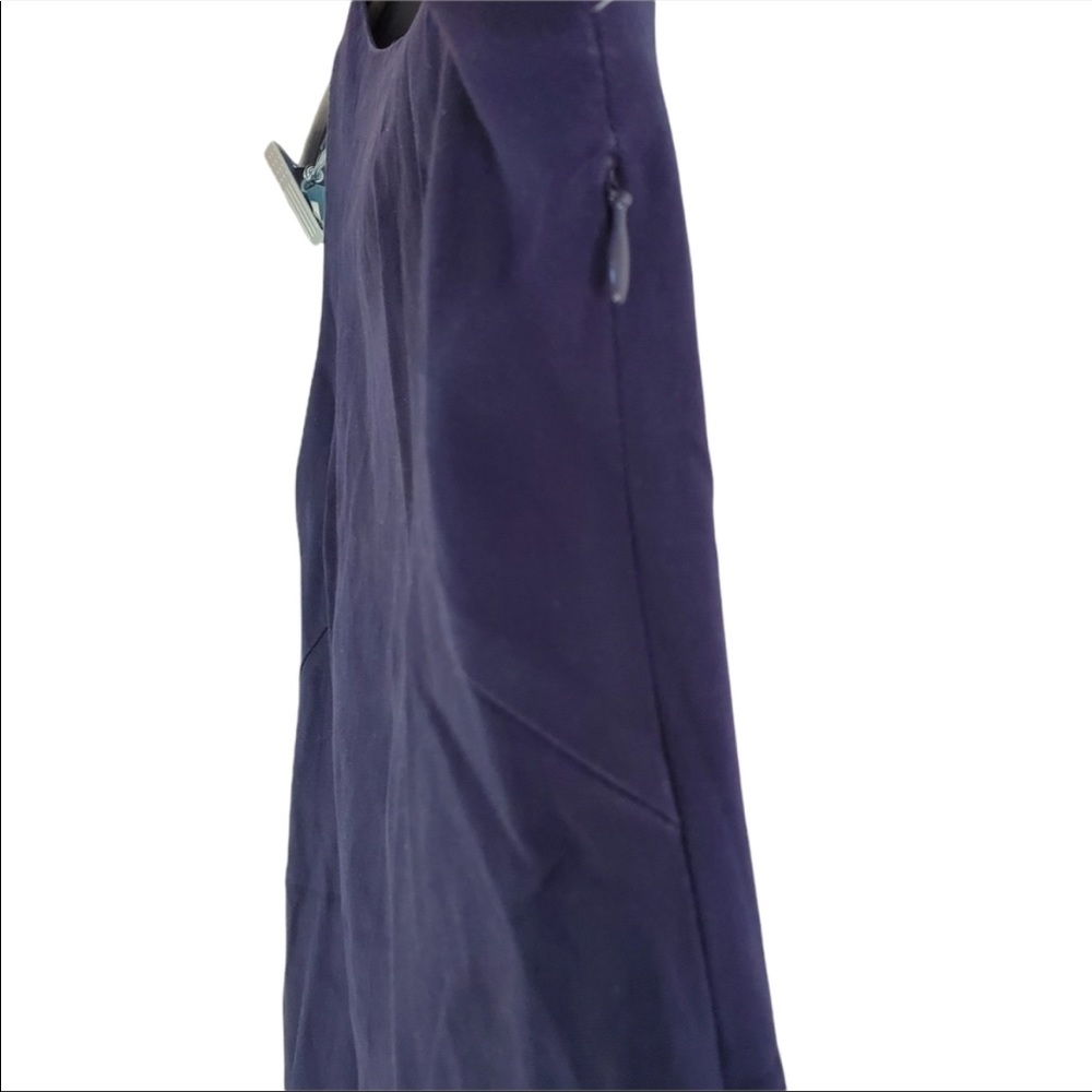 Theory | Cotton Navy Sheath Dress - Picture 9 of 12